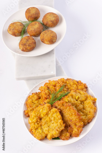 FOOD, DRINK, AND APPETIZER on white background.