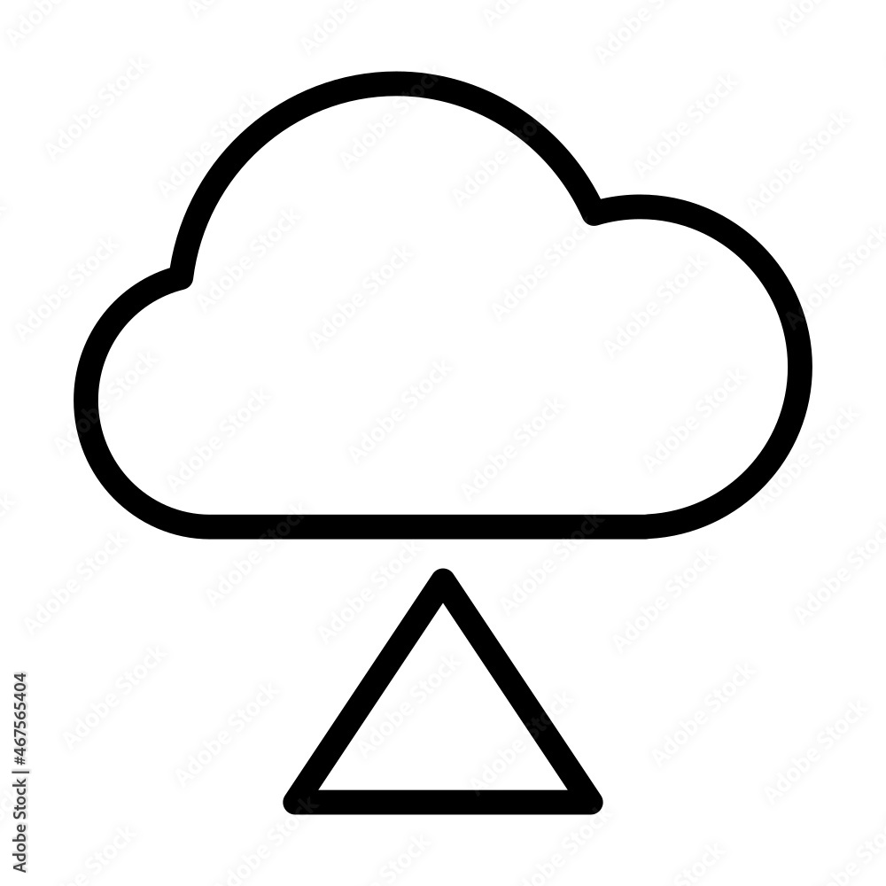 Upload download cloud icon