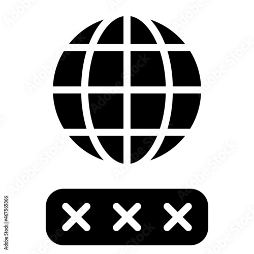 Internet security icon