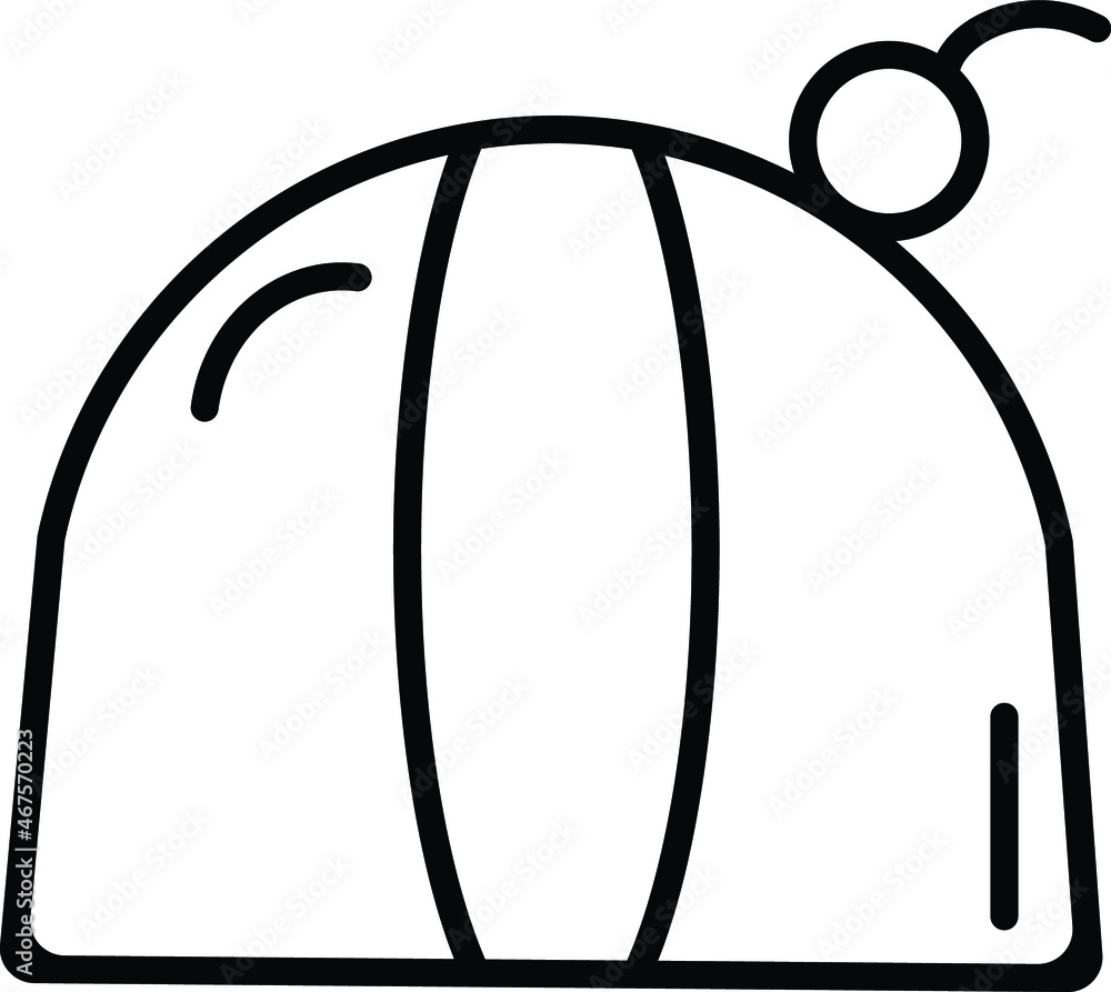 Pudding icon. Bakery icon. Simple, flat, black, Pudding icon. Bakery icon. Simple, flat, black,