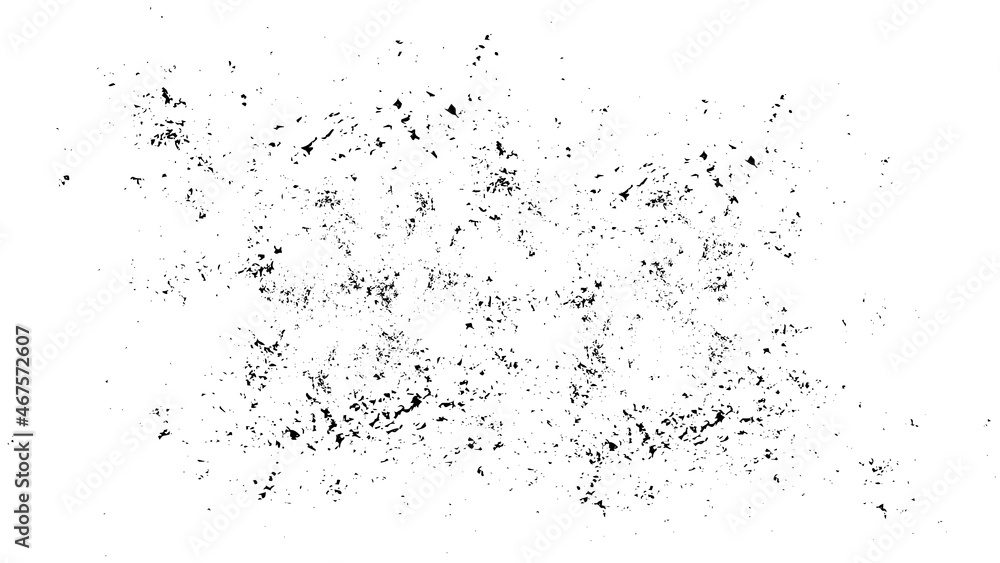 Fototapeta premium The abstract texture on white background, dirt overlay or screen effect use for grunge background vintage style. Grunge monochrome background. Black grunge texture background. 
