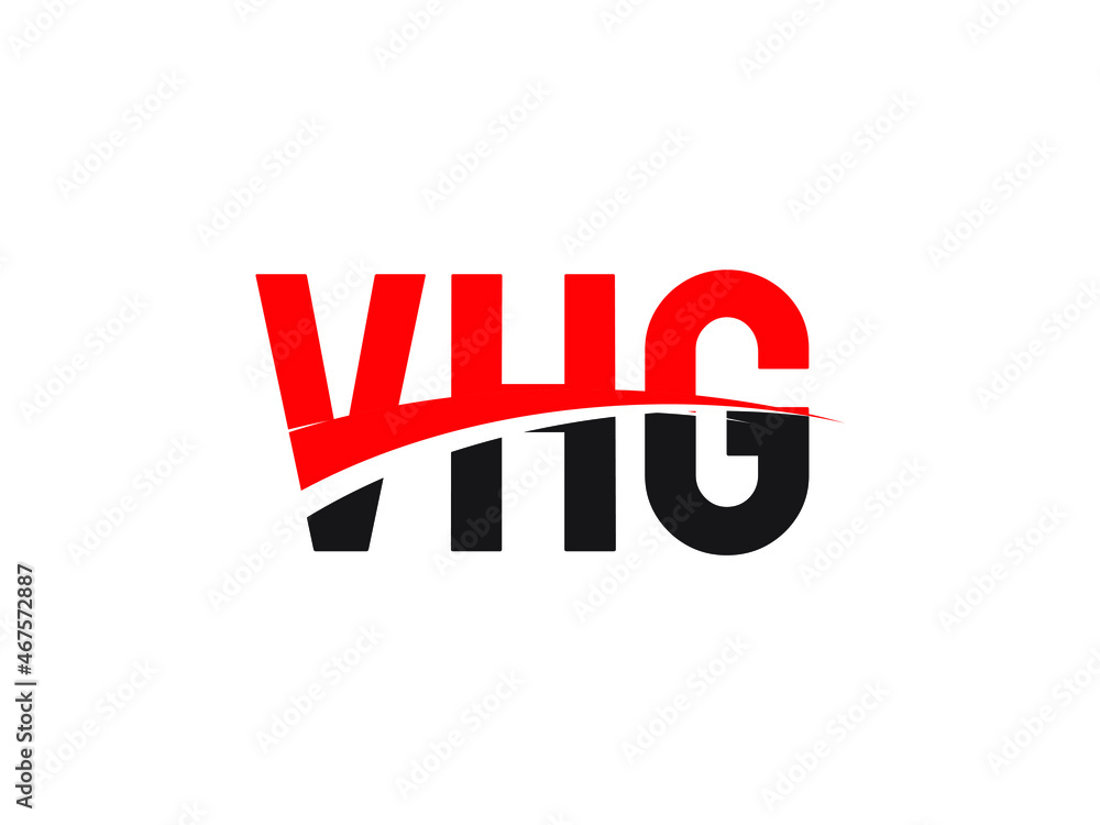 Fototapeta premium VHG Letter Initial Logo Design Vector Illustration