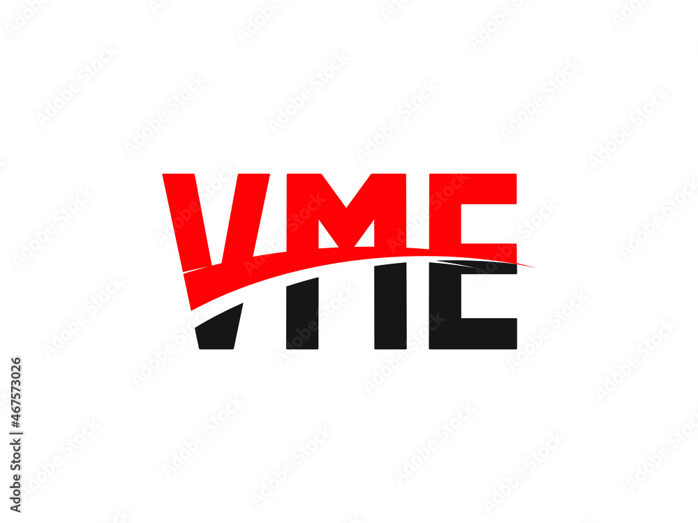 VME Letter Initial Logo Design Vector Illustration VME Letter Initial Logo Design Vector Illustration