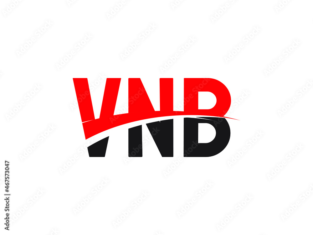 VNB Letter Initial Logo Design Vector Illustration VNB Letter Initial Logo Design Vector Illustration