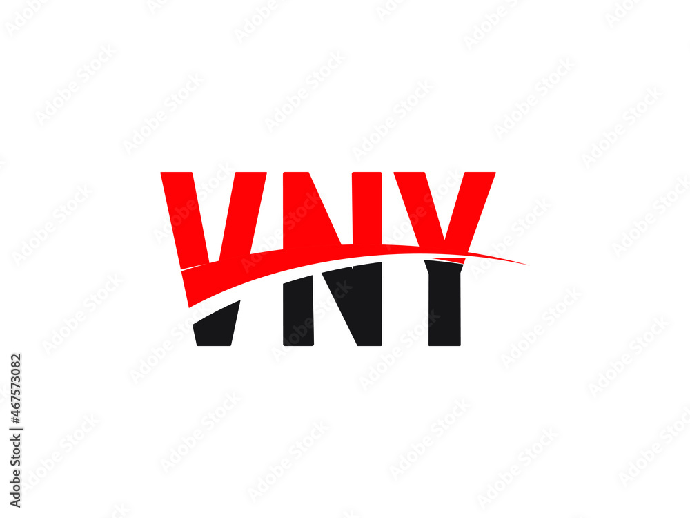 VNY Letter Initial Logo Design Vector Illustration VNY Letter Initial Logo Design Vector Illustration