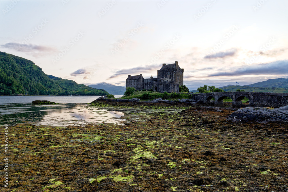Eilean Donan Castle on Loch Duich - Dornie Scotland