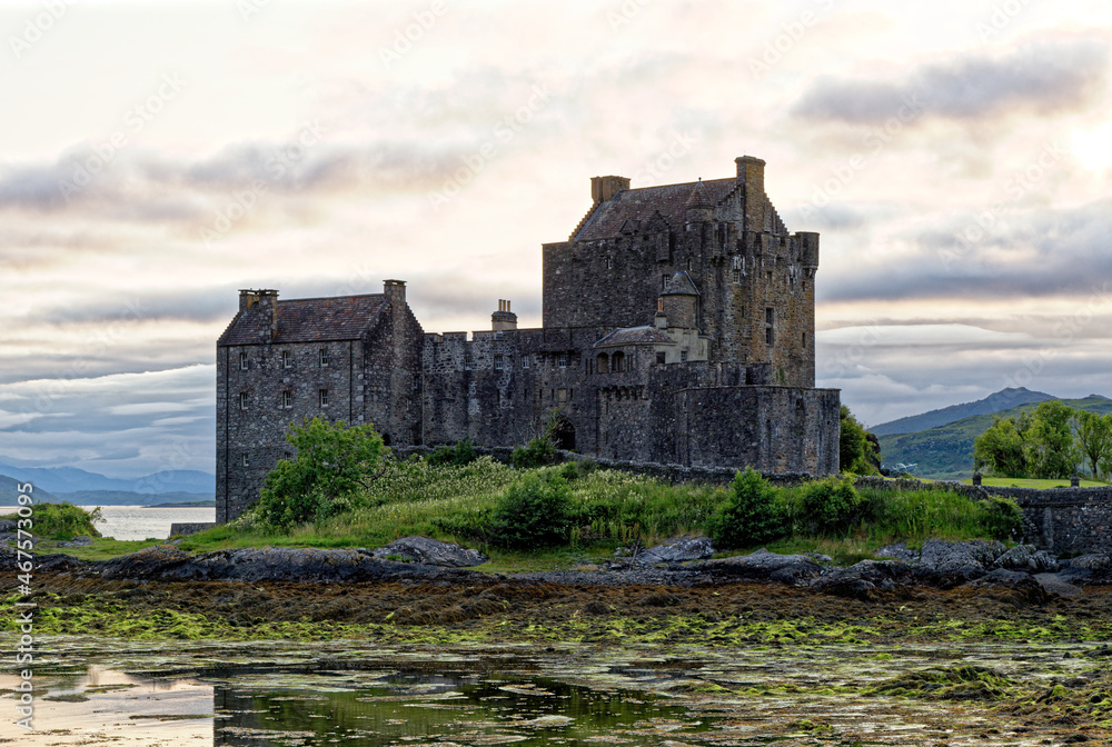 Eilean Donan Castle on Loch Duich - Dornie Scotland