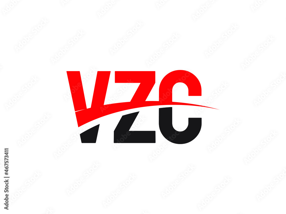 Fototapeta premium VZC Letter Initial Logo Design Vector Illustration
