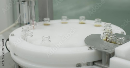 Manufacture of medical ampoules, pills and tablets.