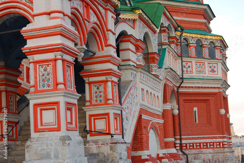 Saint Basils cathedral in Moscow