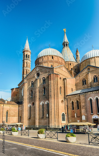 Domes of the Basilica of Saint Anthony in Padua, Italy photo