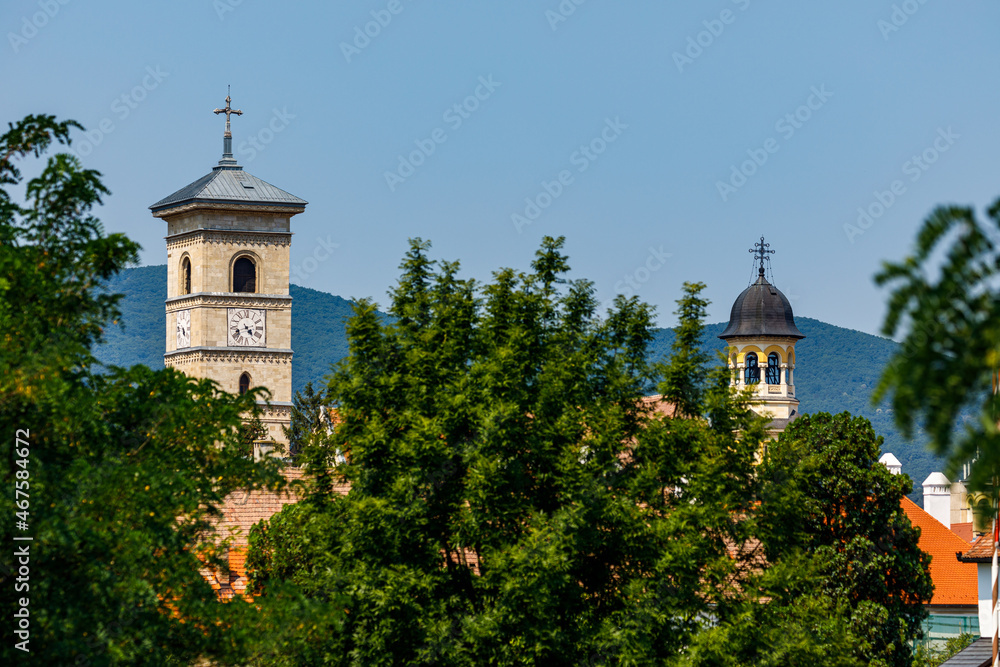 The church of the citadel of Alba Iulia in Romania