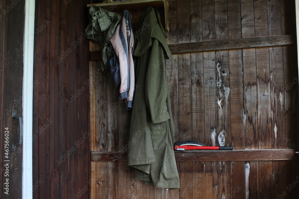 Fototapeta premium wooden door