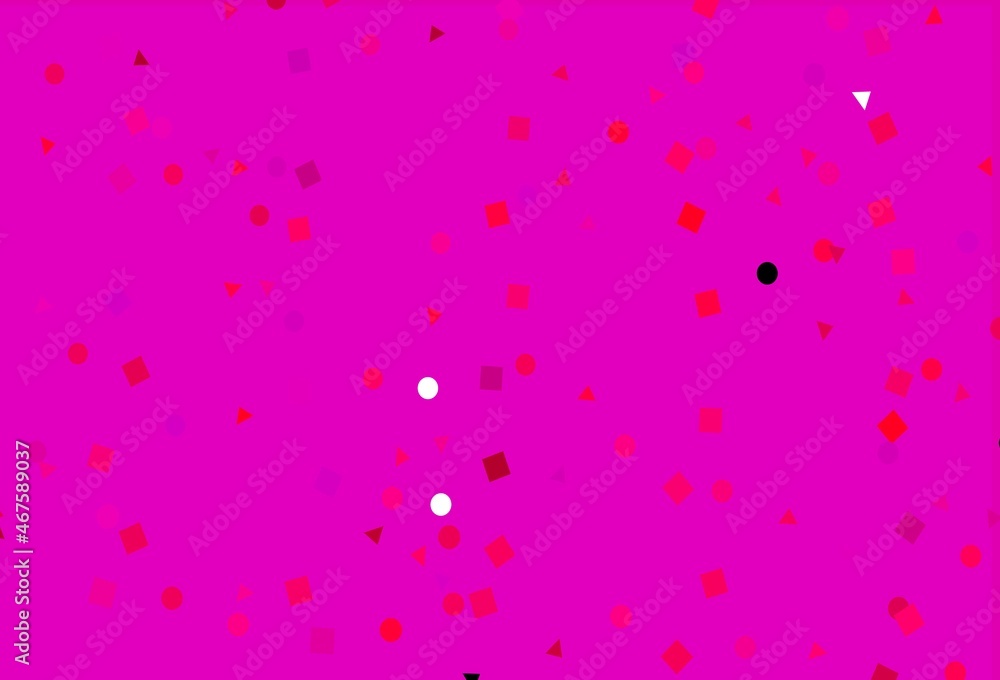 Light Purple, Pink vector layout with circles, lines, rectangles. Light Purple, Pink vector layout with circles, lines, rectangles.