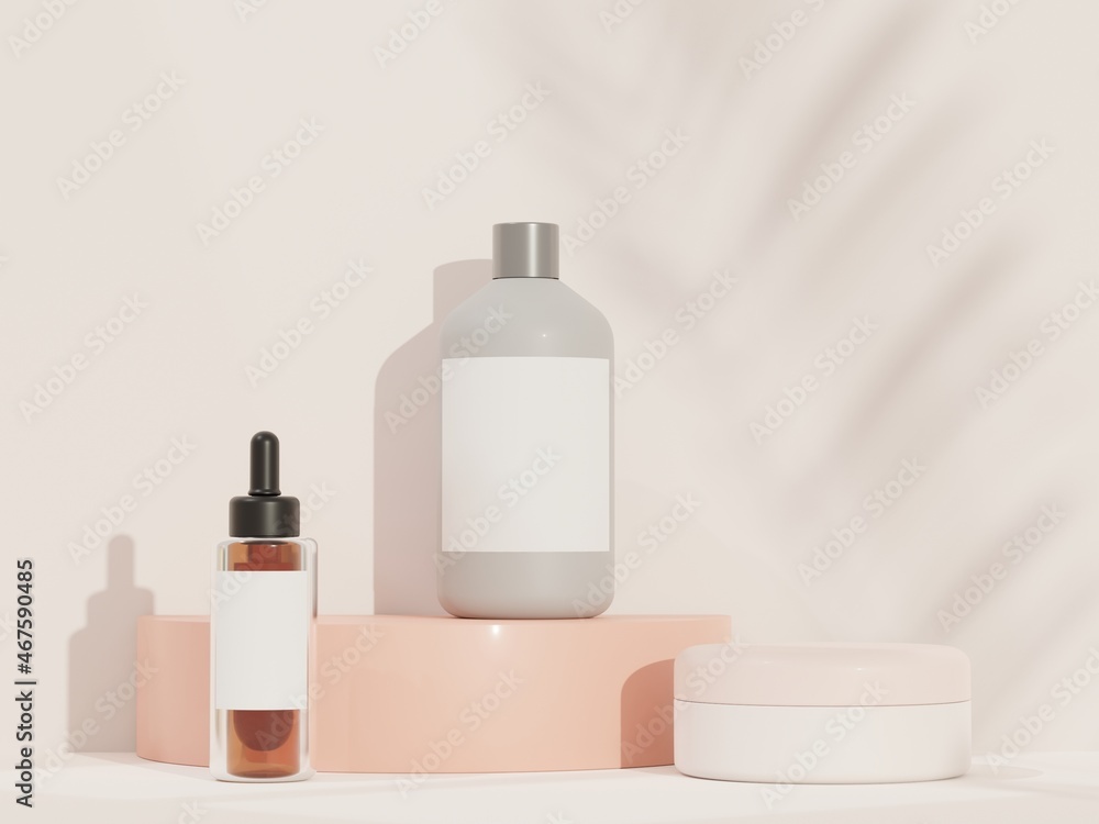 3d render of blank cosmetics skincare product or packaging for mock up. Terrazzo design. Beauty soap and spa concept. Lotion oil moisture for skin health. Premium and luxury design for branding. 3d render of blank cosmetics skincare product or packaging for mock up. Terrazzo design. Beauty soap and spa concept. Lotion oil moisture for skin health. Premium and luxury design for branding.