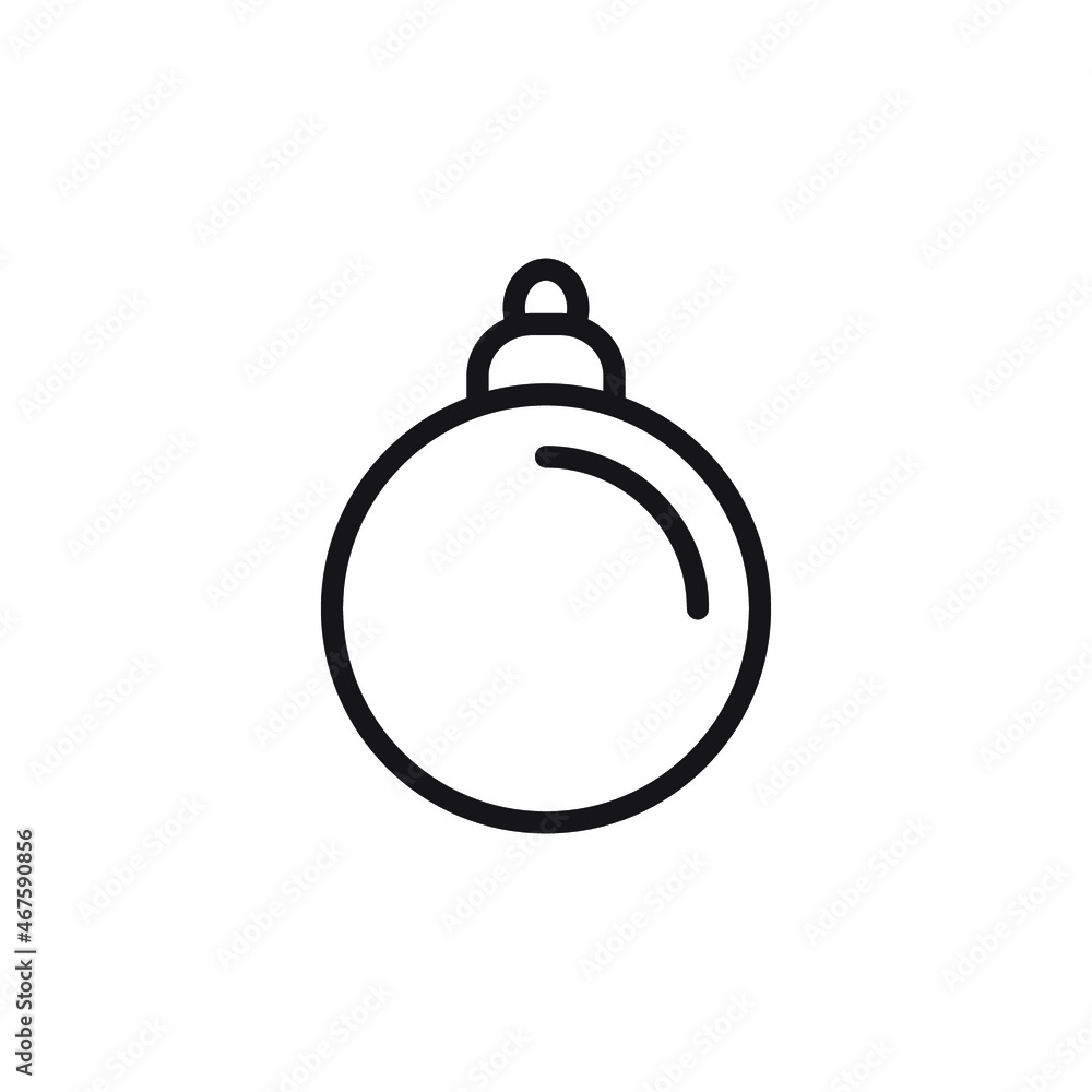 christmas ball icon vector design templates christmas ball icon vector design templates