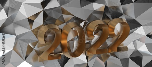 Jahr 2022 in 3D
