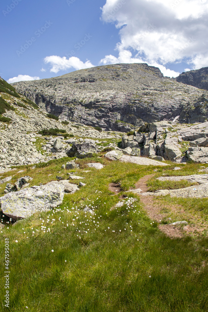 Landscape of Rila Mountain near Yonchevo lake, Bulgaria Landscape of Rila Mountain near Yonchevo lake, Bulgaria