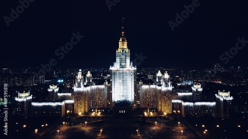 Lomonosov Moscow State University Night