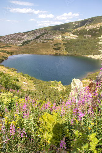 Landscape of Rila Mountain near Yonchevo lake, Bulgaria