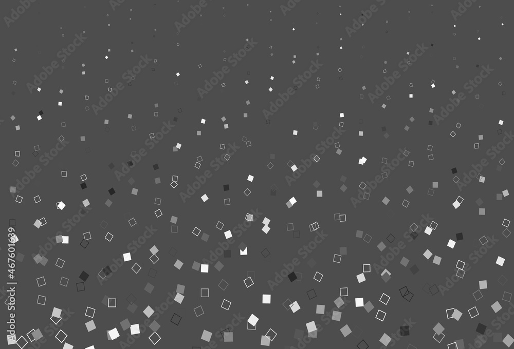 Light Silver, Gray vector template with square style. Light Silver, Gray vector template with square style.