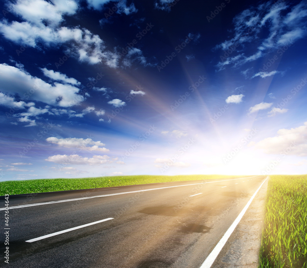 Fototapeta premium road