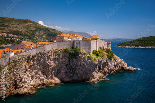 The walls of Dubrovnik, Croatia