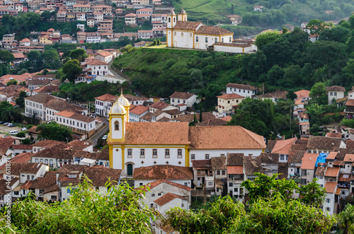 Ouro Preto, Brésil, ville et églises