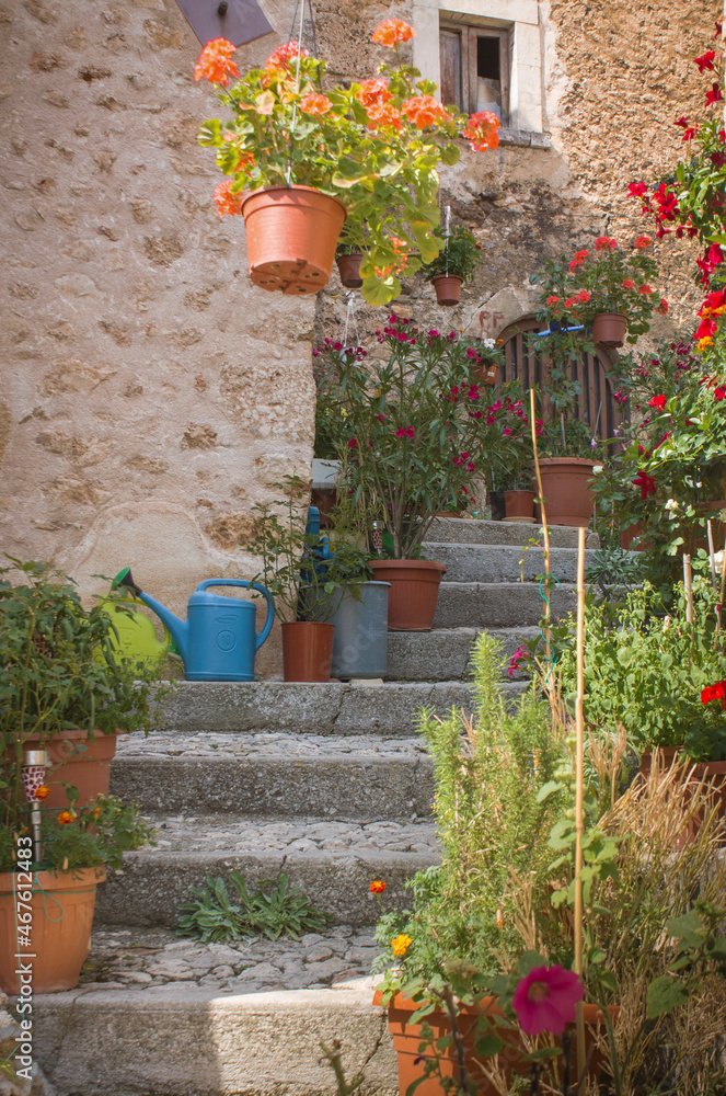 Obraz premium village of Calascio in Abruzzo