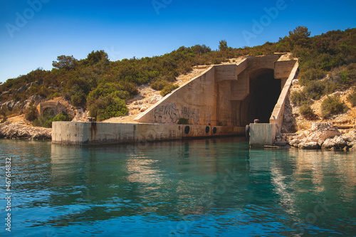 Vis Island Military Tunnel, Croatia photo