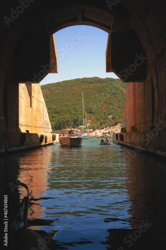 Vis Island Military Tunnel, Croatia © Anita