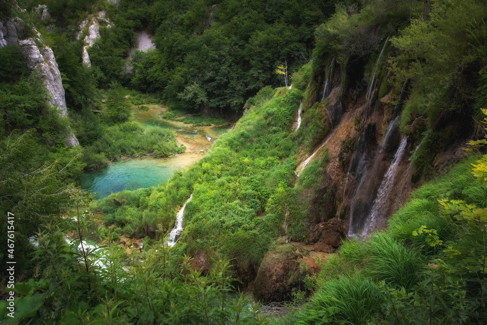 Veliki Slap Waterfall, Plitvice Lakes National Park Veliki Slap Waterfall, Plitvice Lakes National Park