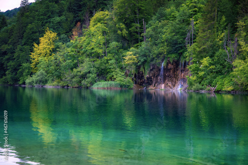Fototapeta Naklejka Na Ścianę i Meble -  Kozjak Lake, Plitvice Lakes National Park