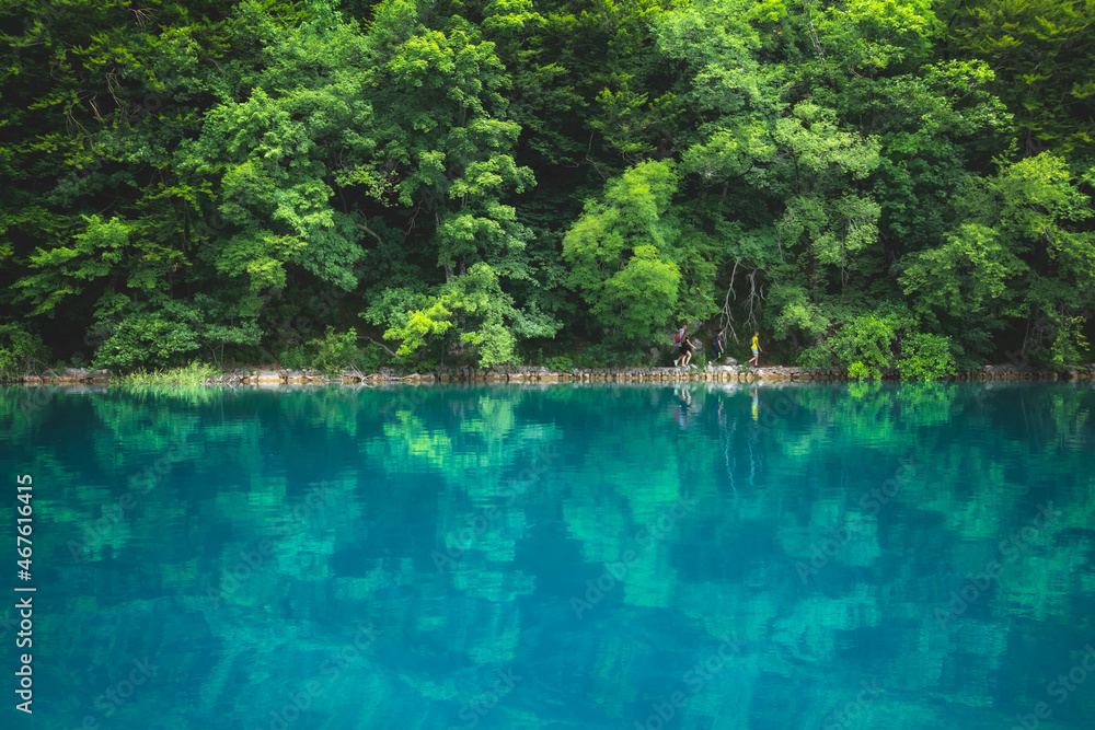 Fototapeta premium Galovac Lake, Plitvice Lakes National Park