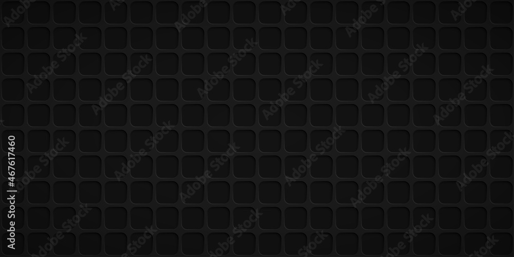 Abstract background with squares holes in black colors Abstract background with squares holes in black colors