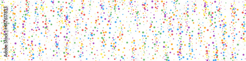 Festive worthy confetti. Celebration stars. Rainbo