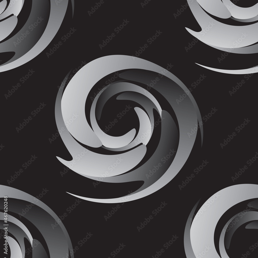 Seamless pattern of abstract liquid spiral paint background Seamless pattern of abstract liquid spiral paint background