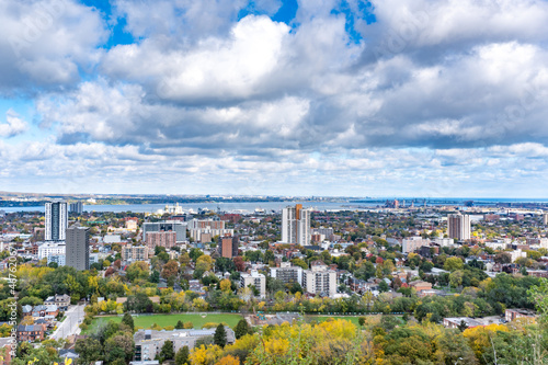Photography View of the city of Hamilton, you can also see Toronto and 3 other cities