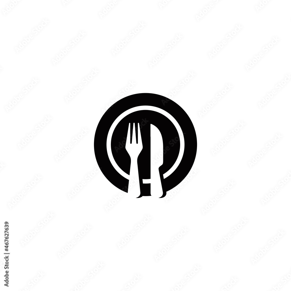 Eat, restaurant simple flat icon vector illustration Eat, restaurant simple flat icon vector illustration