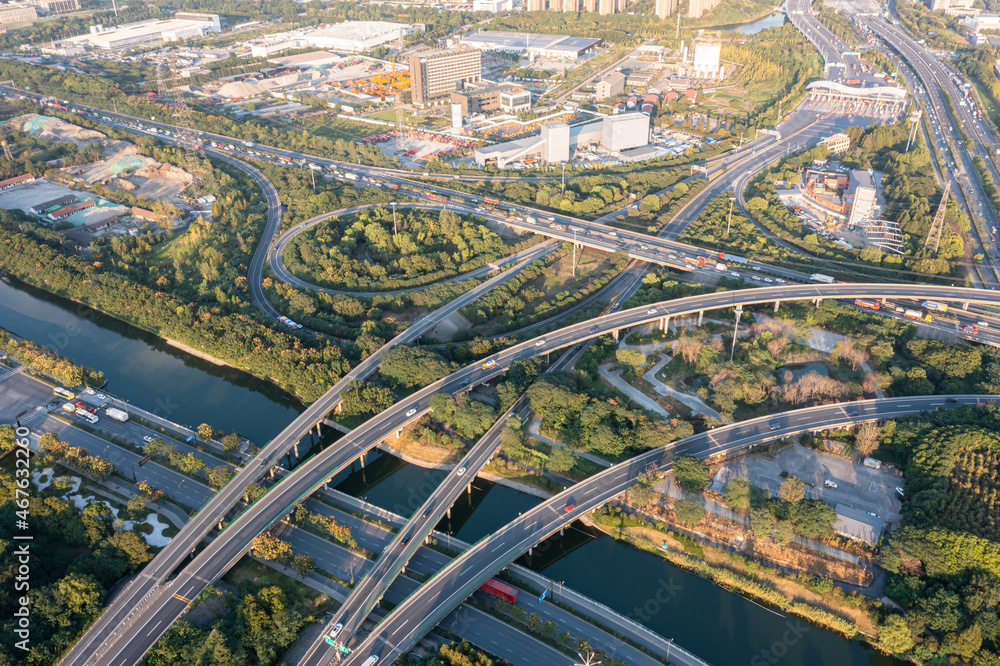 Fototapeta premium road in city