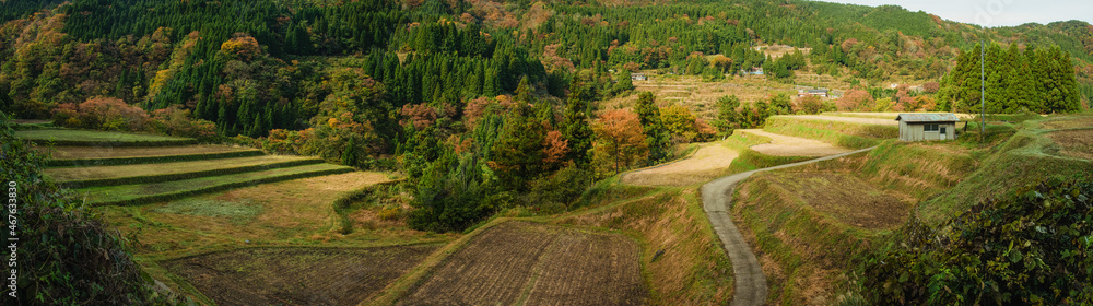 兵庫県・上山高原、鳥取県境への林道からトレック登山ハイキングドライブ