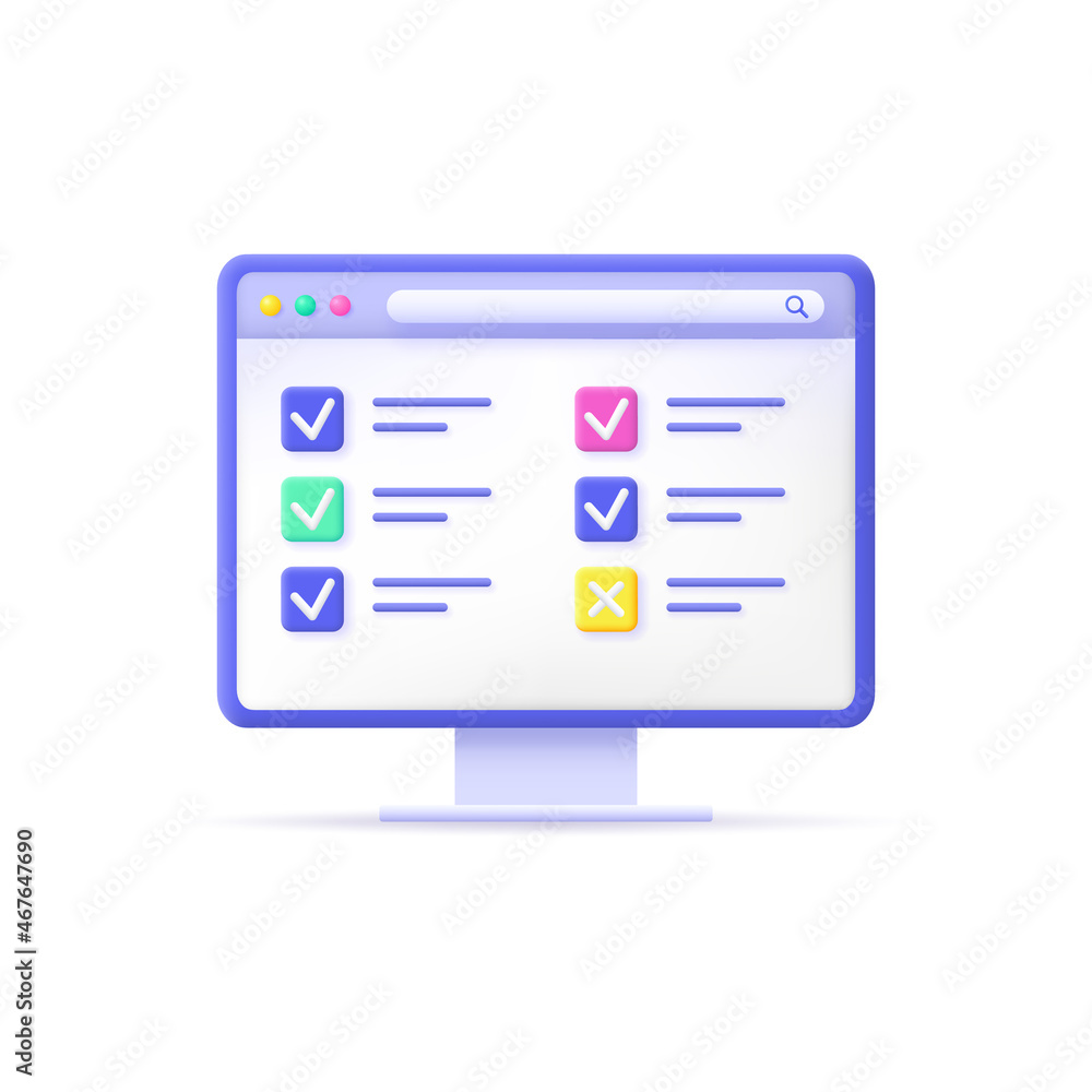 Computer monitor icon isolated on white background. Computer monitor icon isolated on white background.