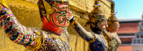 Photography Demons of the Grand Palace in Bangkok