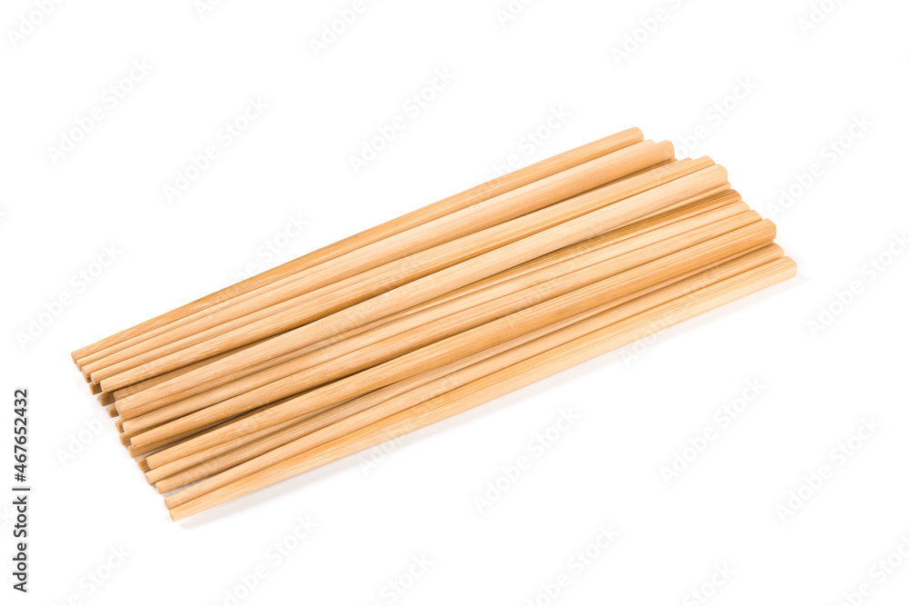 bamboo chopsticks chopsticks isolated on white background bamboo chopsticks chopsticks isolated on white background
