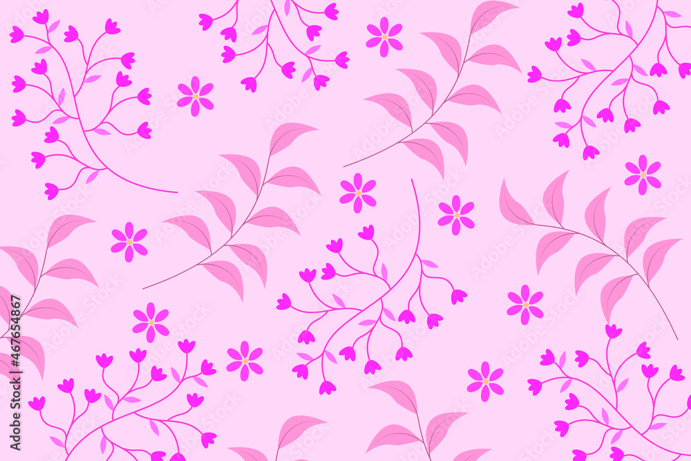 seamless floral background.