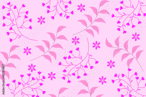seamless floral background.