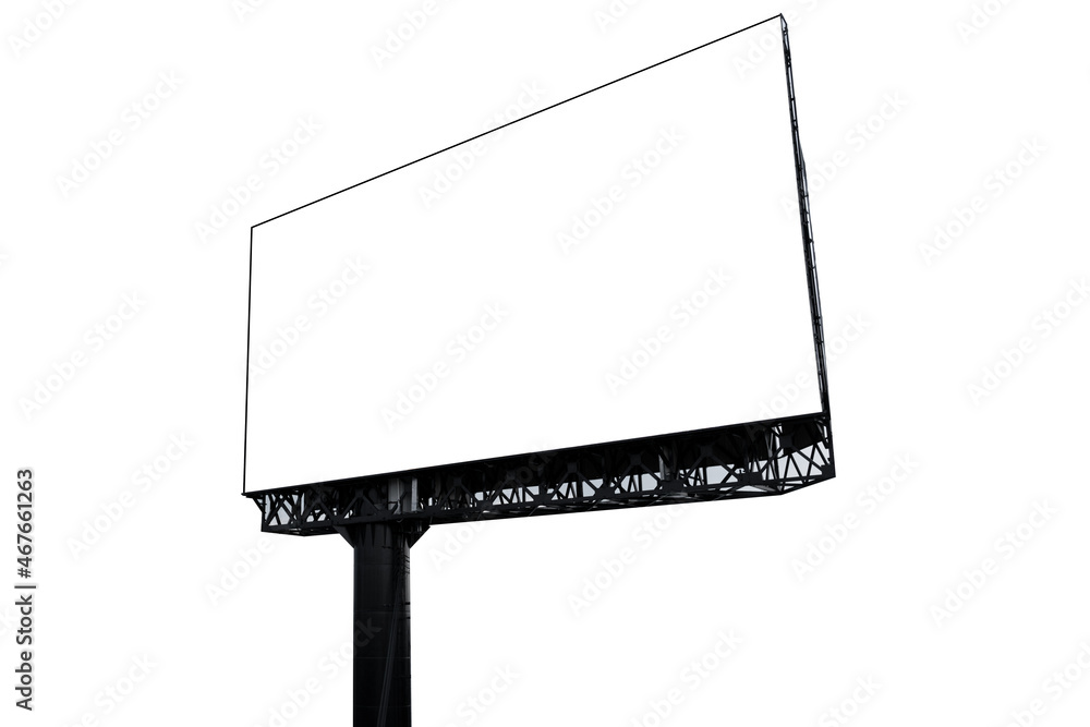 Obraz premium Blank billboard ready for new advertisement