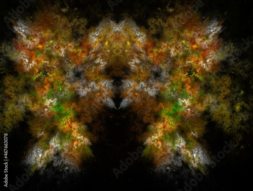 Imaginatory fractal abstract background Image