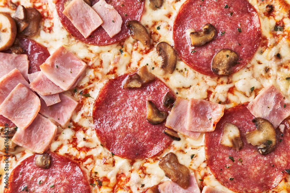 Delicious italian pizza texture Delicious italian pizza texture