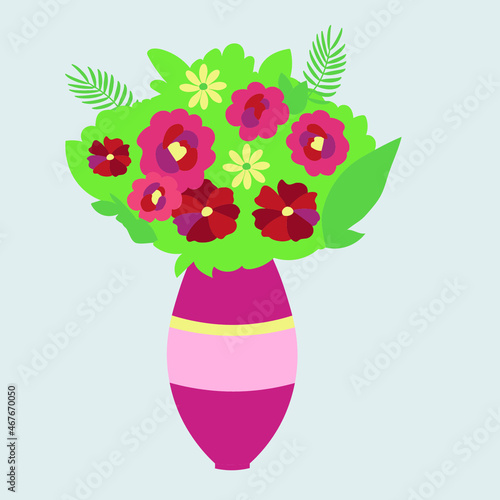Flowers in a vase